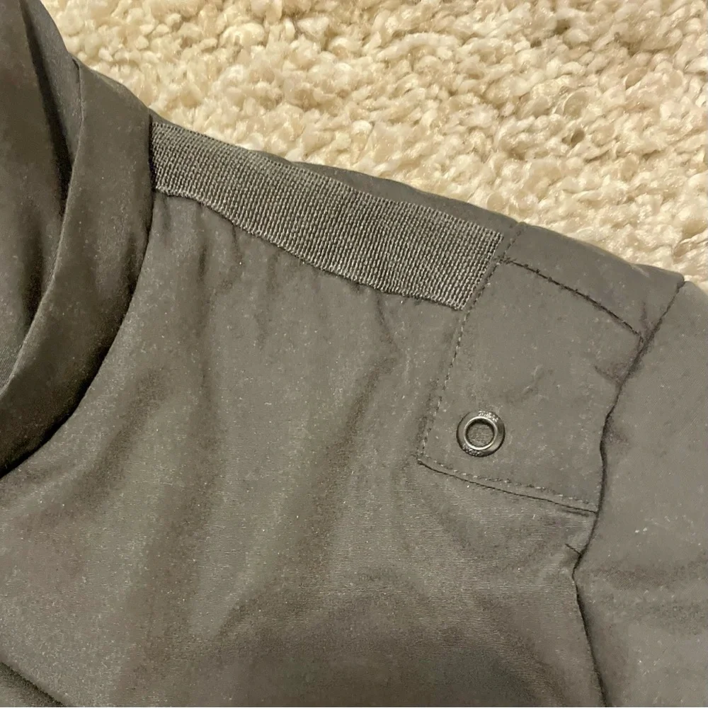 GUESS Men's Duke Quilted Puffer Bomber Jacket Black Large Excellent Condition!